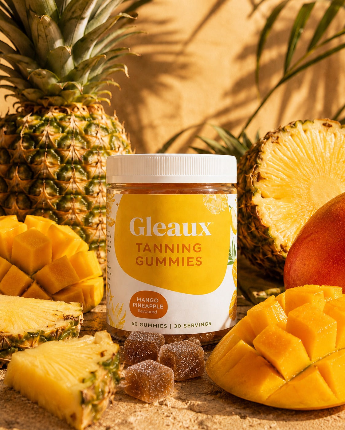 Gleaux™ Tanning Gummies — Gloed van Binnenuit | 60 stuks / 30 dagen