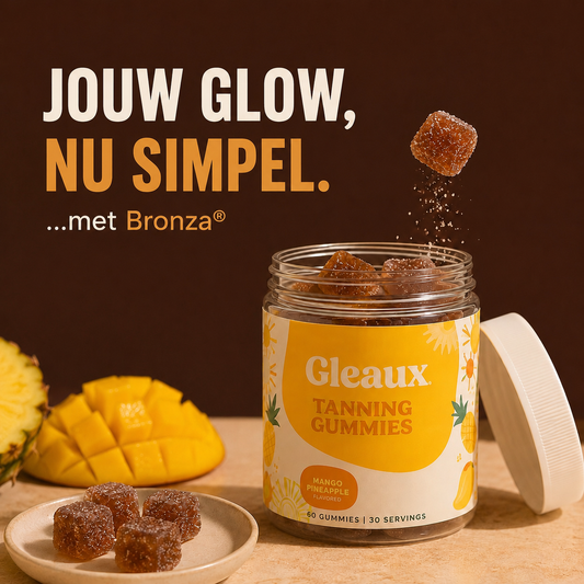 Gleaux™ Tanning Gummies — Gloed van Binnenuit | 60 stuks / 30 dagen