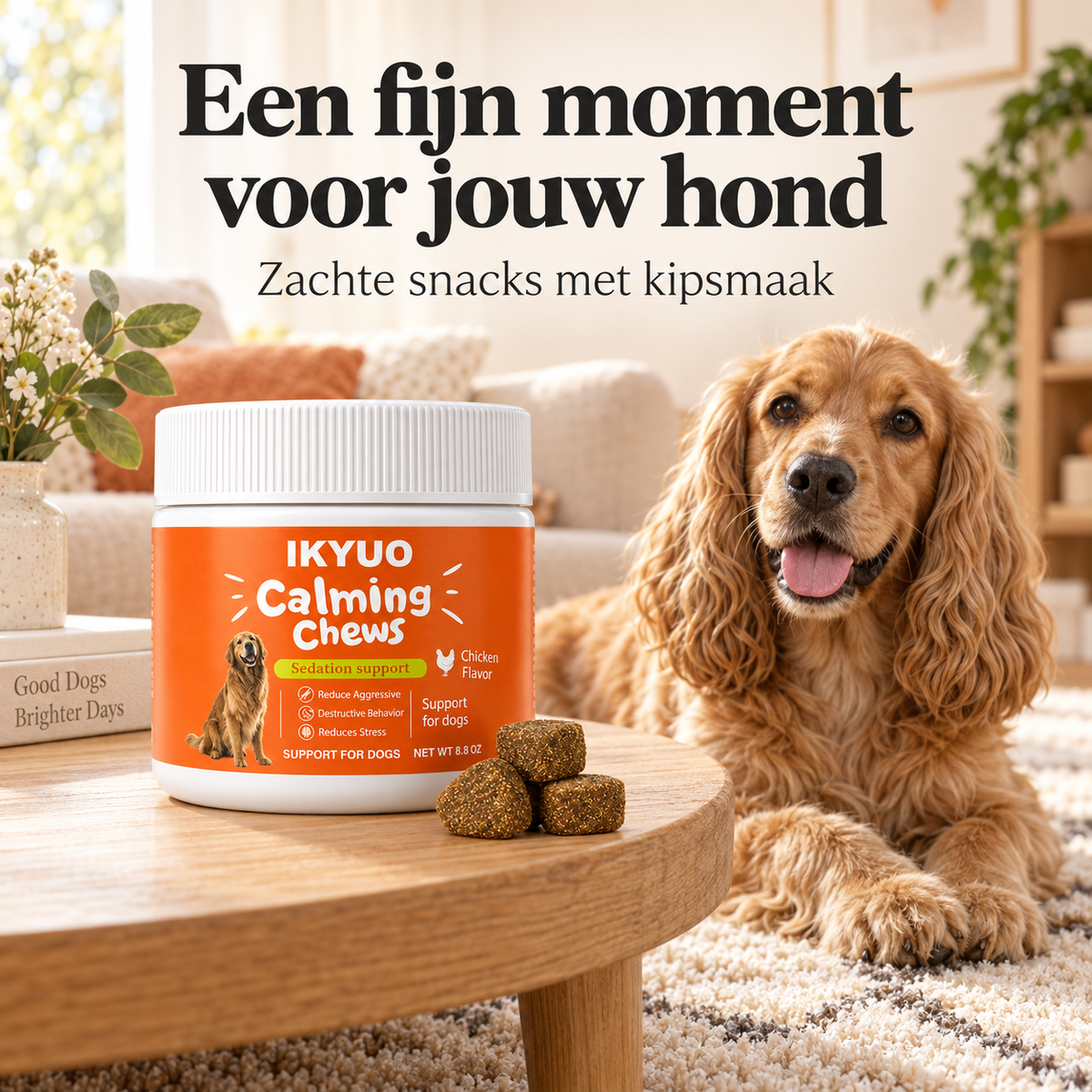 Brokki Rust – Kalmerende Chews voor Honden
