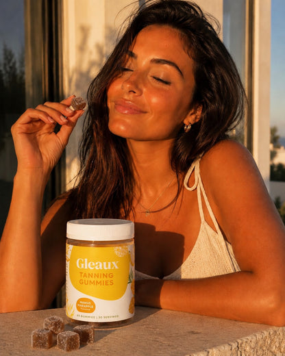 Gleaux™ Tanning Gummies — Gloed van Binnenuit | 60 stuks / 30 dagen